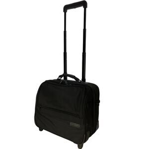 Briggs & Riley Baseline Rolling Cabin Bag Carry On Suitcase Black U114